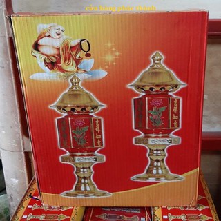 đèn thờ lục giác