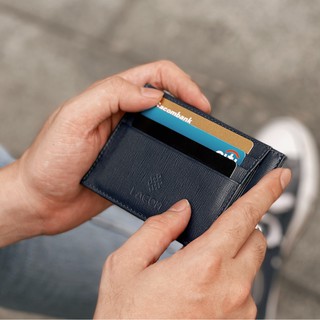 Ví Da Nam Đựng Thẻ Card Holder - LAGOM Cardcase Chất liệu da bò bền bỉ