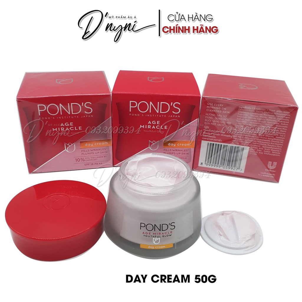 Kem Pond's AGE MIRACLE , BEAUTY WHITE , TONE UP Dưỡng Trắng Da 50g Thái Lan (Chọn Phân Loại)