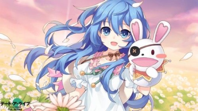 Poster yoshino date a live 1-5 tấm a4 có đề can bóc dán nhiều mẫu
