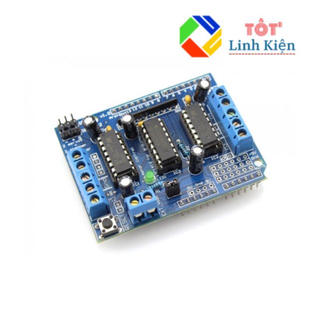 Module Điều Khiển Động Cơ L293D (Arduino Motor Shield L293D)