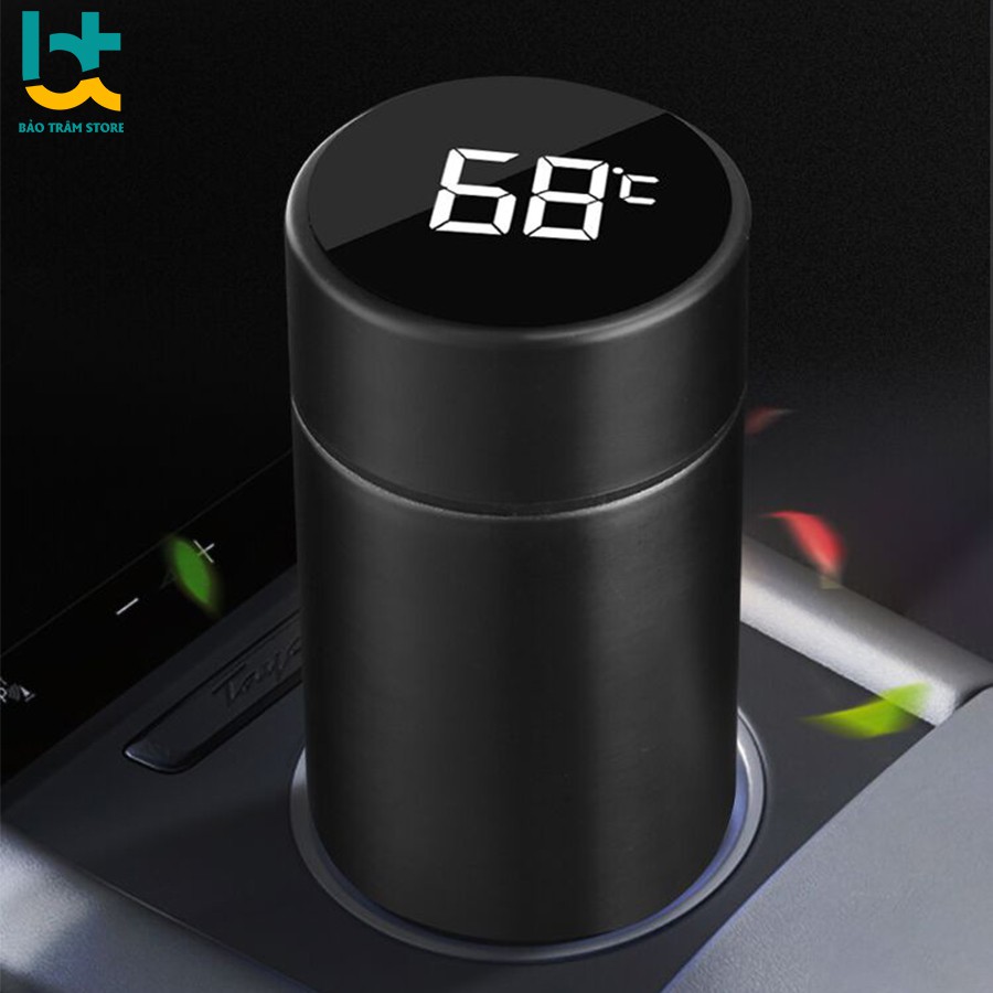 Bình giữ nhiệt hiển thị nhiệt độ cảm ứng 500ml ,nắp ngăn pha trà chất liệu inox 304 phủ sơn chống xước bảo hành 6 tháng | BigBuy360 - bigbuy360.vn