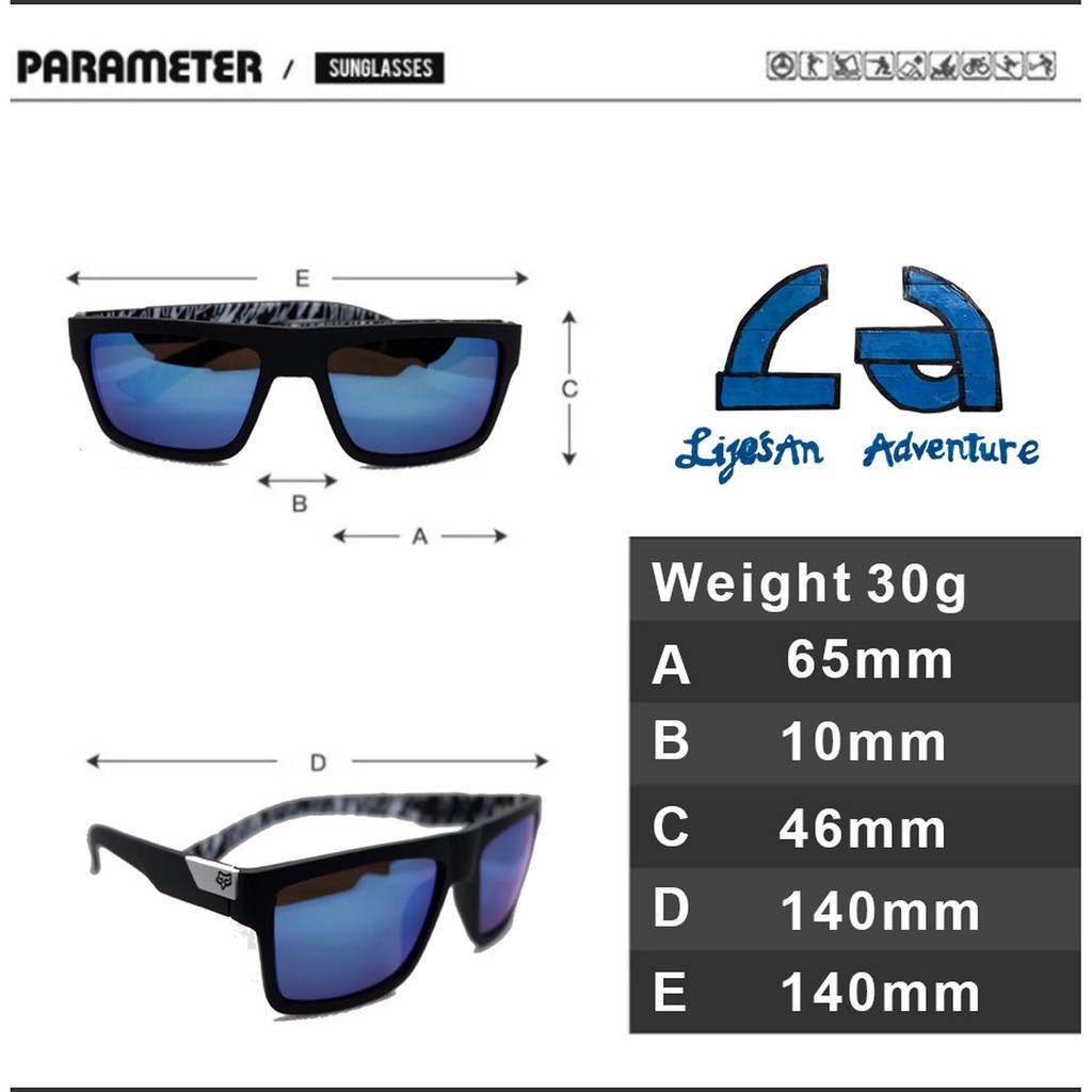 [UV400] Kính Mát Fox racing- The Director | BigBuy360 - bigbuy360.vn