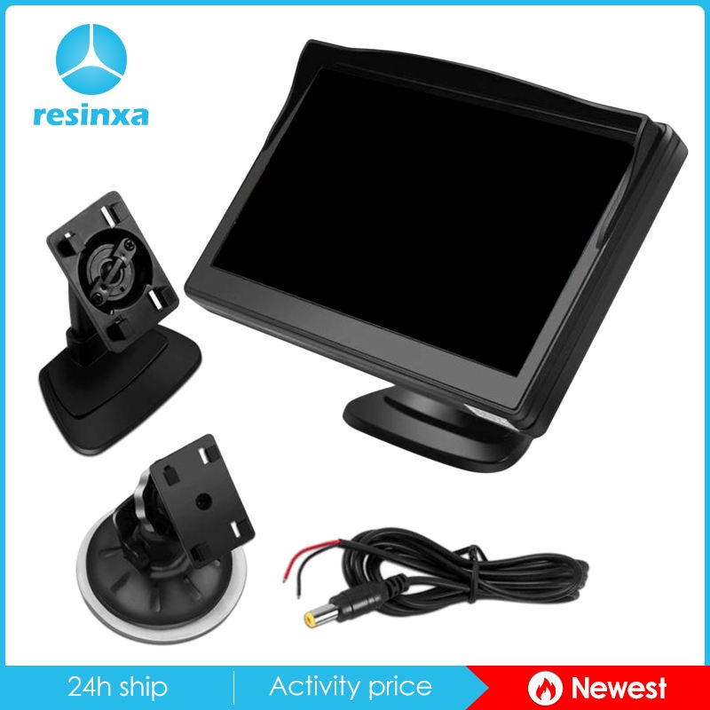 Màn hình LCD 5 inch cho camera sau xe hơi với 2 màu tùy chọn | BigBuy360 - bigbuy360.vn