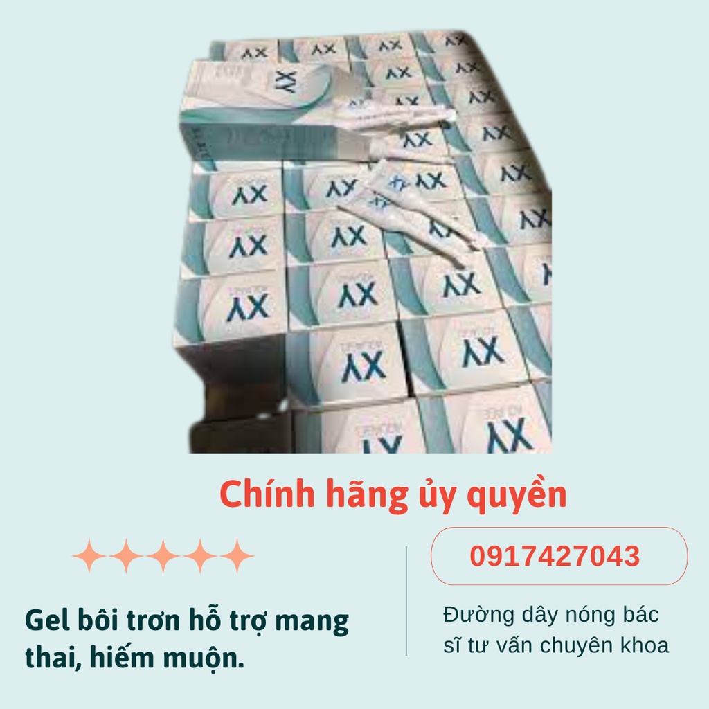 Gel bôi XY AQUAGEL tác dụng hỗ trợ có thai nhanh