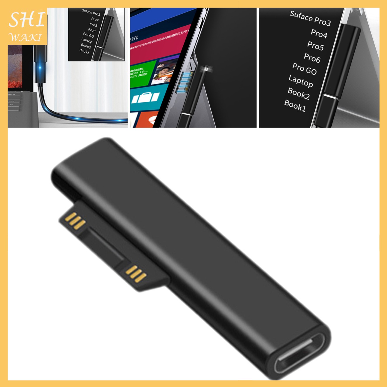 Bộ Sạc Usb 3.1 Cho Microsoft Surface Pro Kèm Dây Cáp 3a