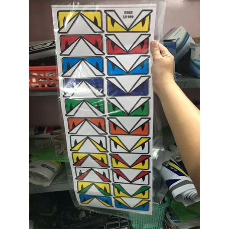 Tem Decal Mắt Cú Siêu Ngầu Sale Rẻ