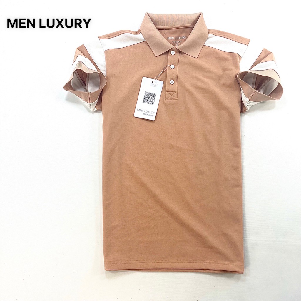 Áo thun Polo nam cổ bẻ MEN LUXURY vải cá sấu Cotton xuất xịn, chuẩn form,sang trọng-lịch lãm PL07- PL08 | BigBuy360 - bigbuy360.vn