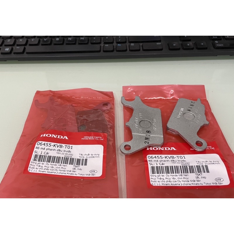Bộ má phanh dầu trước air balde abl 125 lead 125 vision 110  abl 110 chính hiệu honda