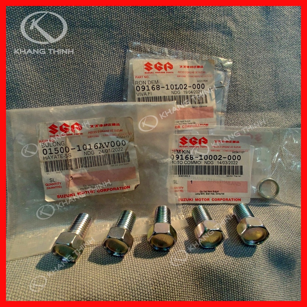 Ốc Xả Nhớt Xe Suzuki - Hàng Chính Hãng