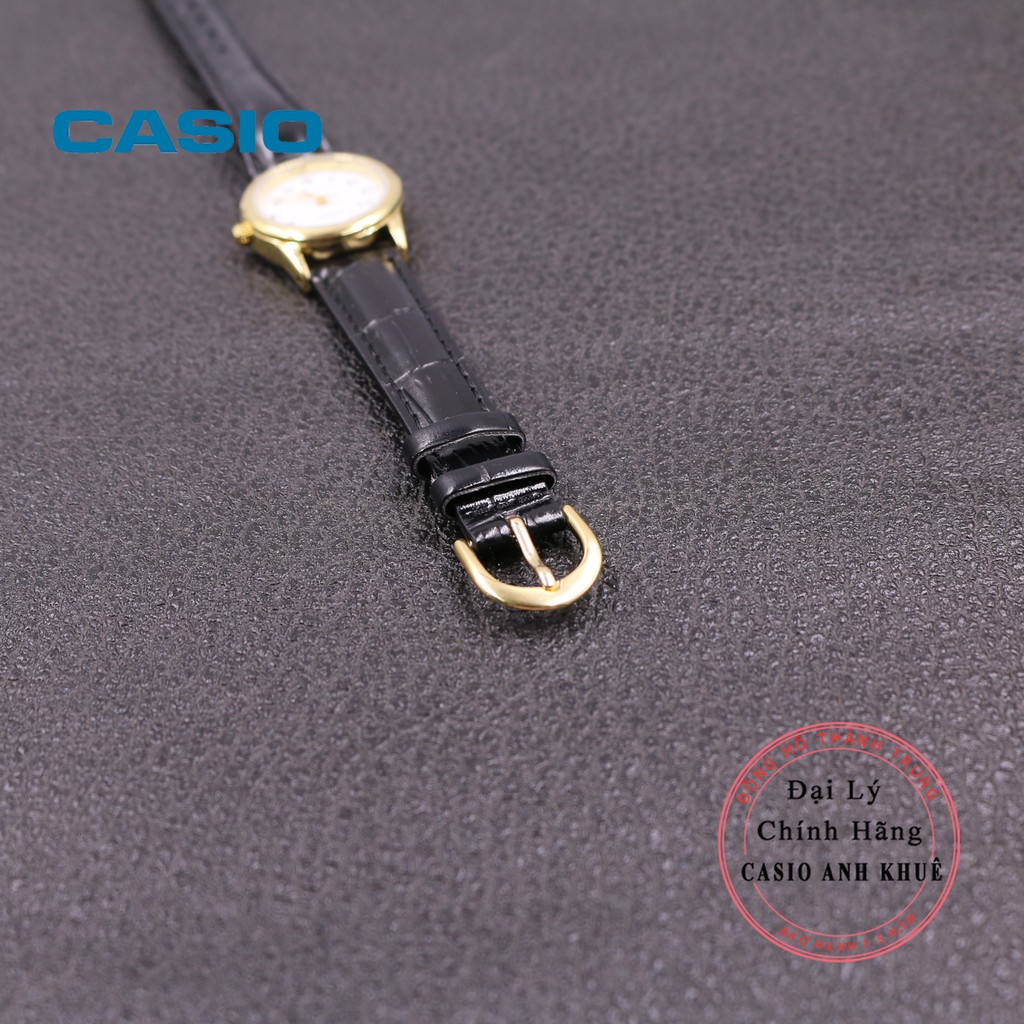 Đồng hồ nữ Casio LTP-V001GL-7BUDF dây da