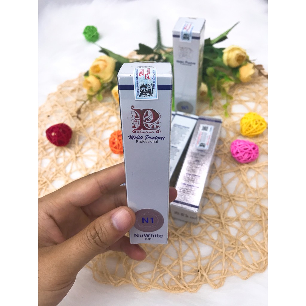 Kem Làm Hồng Nhũ Hoa Mibiti Prudente Nuwhite N1