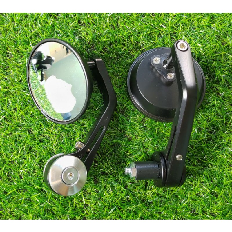 Gương gù tròn tay lái xe máy CAFE RACER