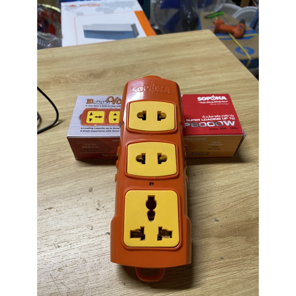 Ổ cắm siêu chịu tải Sopoka P6000W