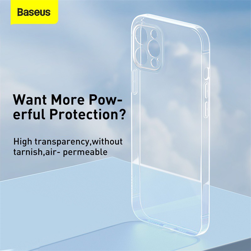 Ốp điện thoại Baseus trong suốt cho Iphone 12 iphone 12Pro Max | BigBuy360 - bigbuy360.vn