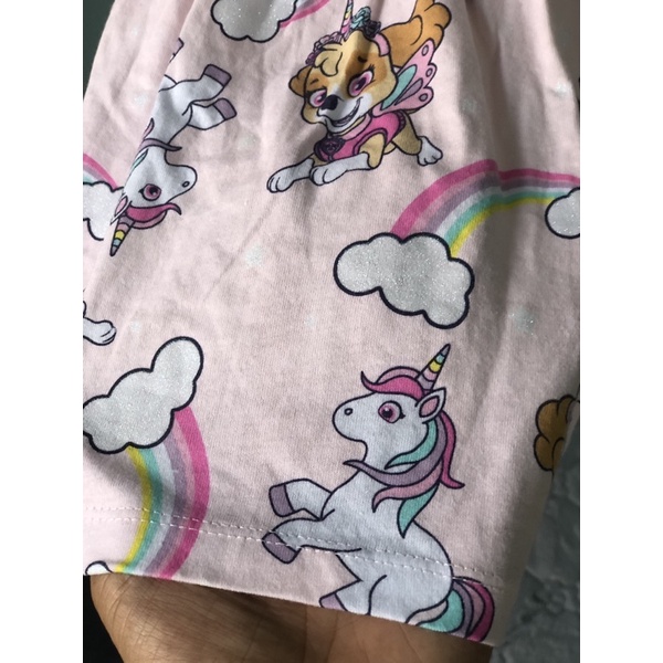 Váy bé gái Paw patrol 2-5 tuổi  Váy dài tay bé gái cotton xuất dư 0921