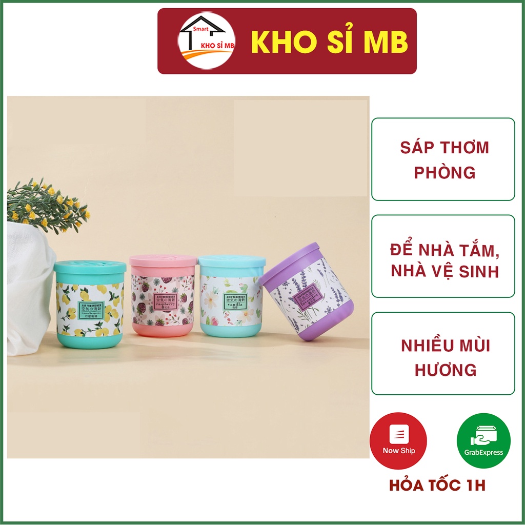 sáp thơm phòng vệ sinh, nhà tắm, sáp thơm khử mùi xe ô tô, tủ quần áo kho sỉ mb