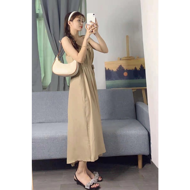 Túi kẹp nách đeo vai dáng vòng cung túi xách nữ họa tiết trơn thời trang công sở 1999store_official