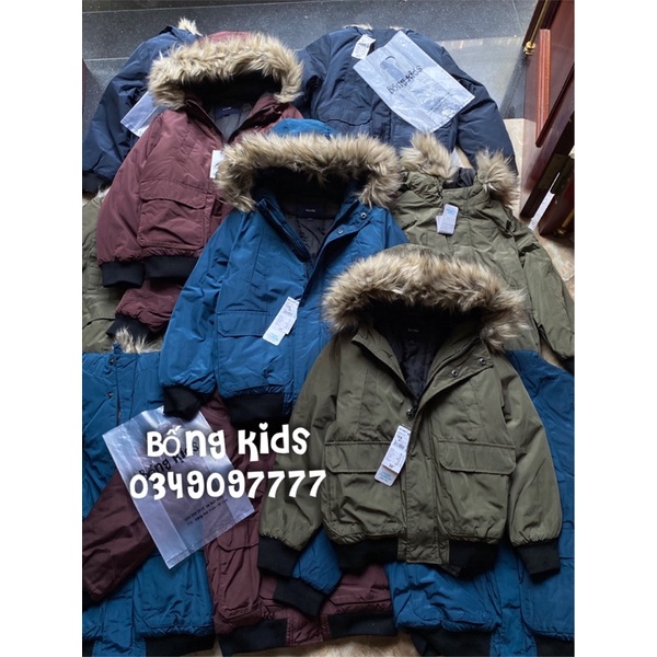 Áo Phao Dáng Ngắn Bé Trai Chống Nước Kiabi