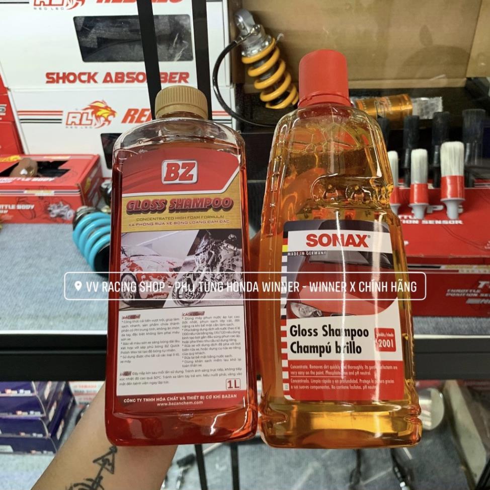 1Lit Nước Rửa Xe Sonax, Xà Phòng BZ, Xà Bông Rửa Xe BZ Gloss Shampoo /  Sonax Gloss Shampoo 1 Lít