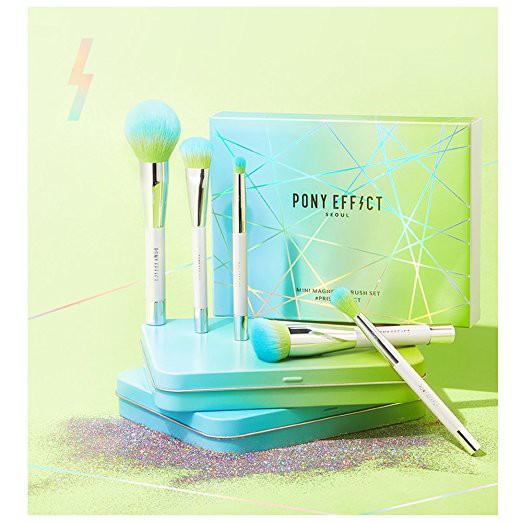 Bộ 5 Cọ Trang Điểm Pony Effect Mini Magnetic Brush Set