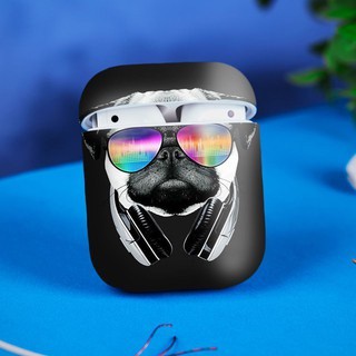 Miếng dán Skin AirPods. in hình Boss Dog chống xước, bảo vệ máy - Mã: atk130