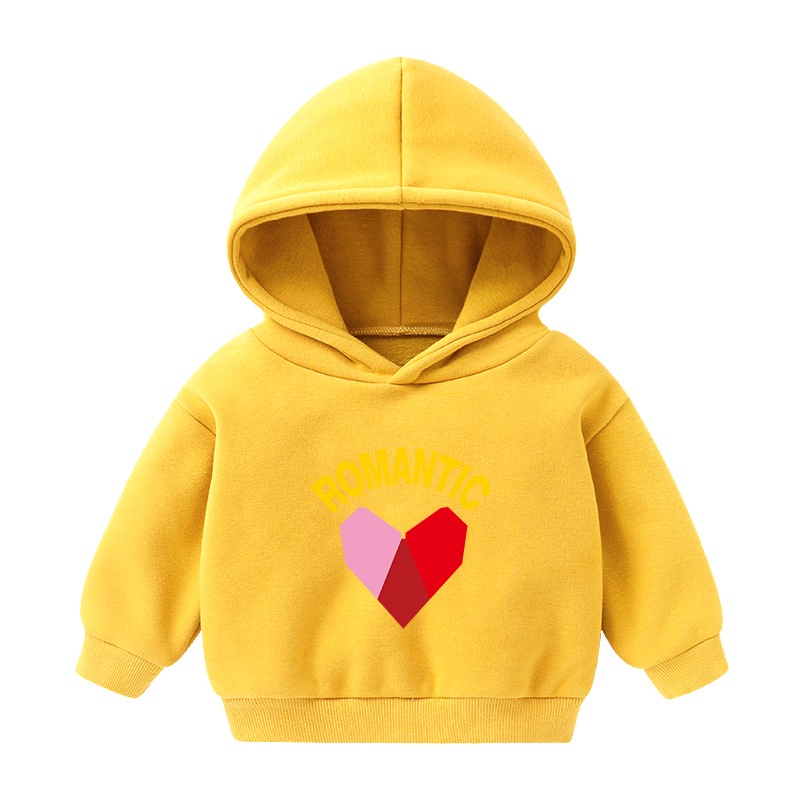 Áo Hoodie Nỉ Giữ Ấm Thoải Mái Thời Trang Cho Bé Trai Và Gái 2-6 Tuổi