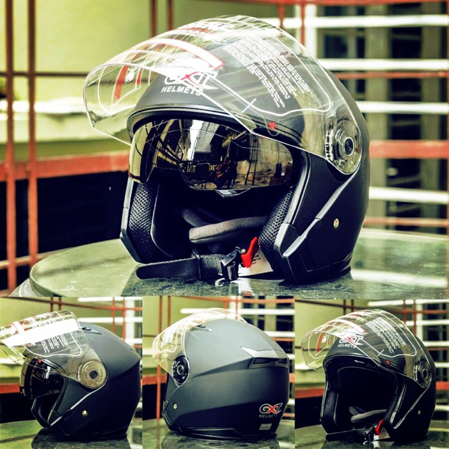 Nón bảo hiểm GXT 3/4 2 kính