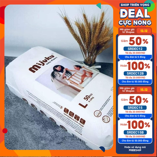 Combo 100m tã dán và tã quần mijuku đủ size s/m/l/xl/xxl/xxxl
