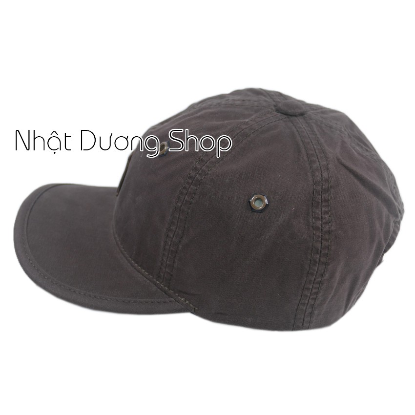 Nón kết nam cao cấp của 7 caps nón lưỡi trai nam với logo chữ Z với chất liệu vải Kaki đóng 4 sò mềm mại