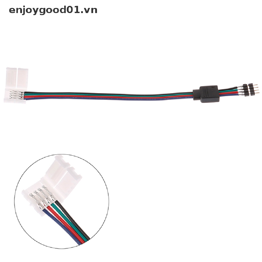 Đầu nối dây đèn LED RGB 4 chấu 5050 tiện lợi