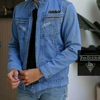 Áo Khoác Jeans Nam Thời Trang