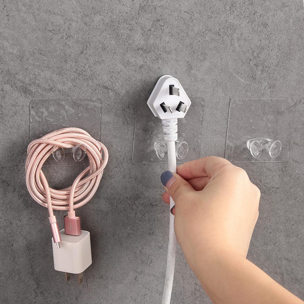 Móc Treo Phích Cắm Dán Tường Trong Suốt DAPHS