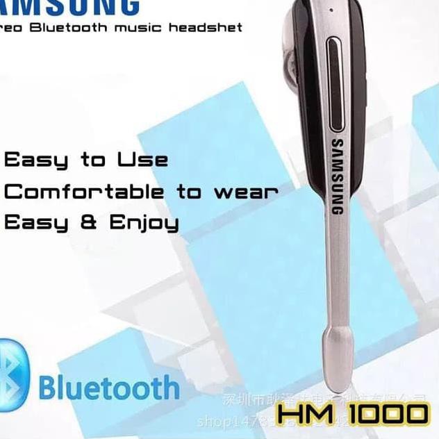 Tai Nghe Bluetooth Nice Hedset Blutut Hm1000 Cho Samsung...