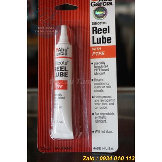 Mỡ tra vào máy câu cá abu garcia - made in usa