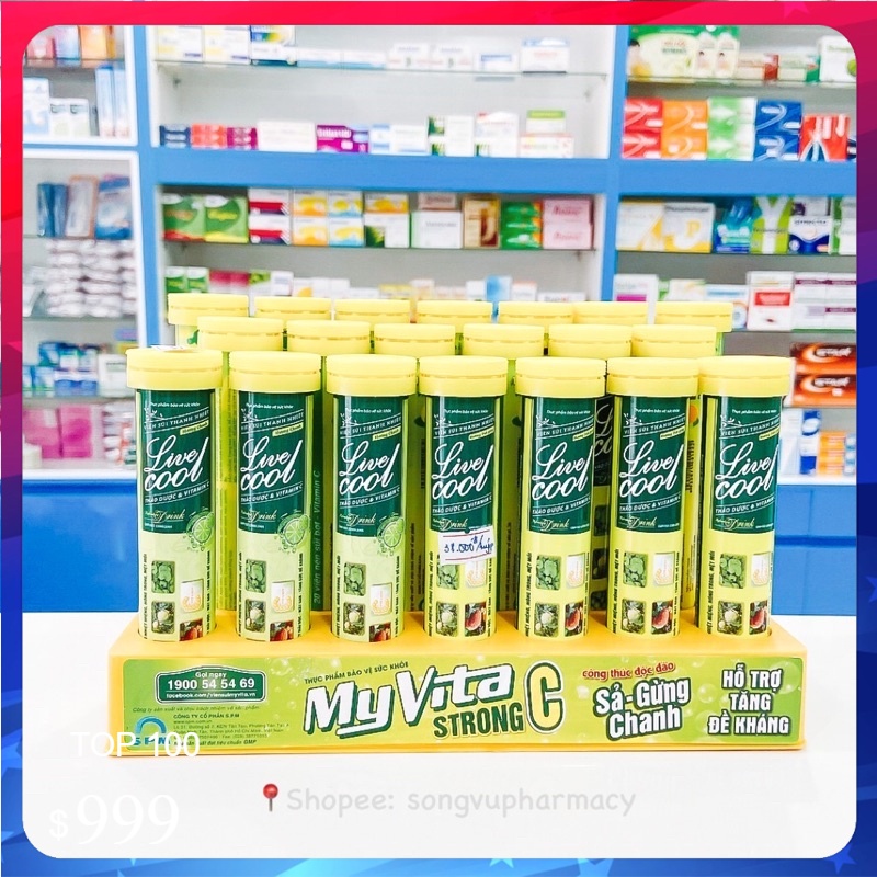 Sủi thanh nhiệt Livecool – Hỗ trợ mát gan, giảm nóng trong, tăng đề kháng- Live Cool Livercool Liver Cool