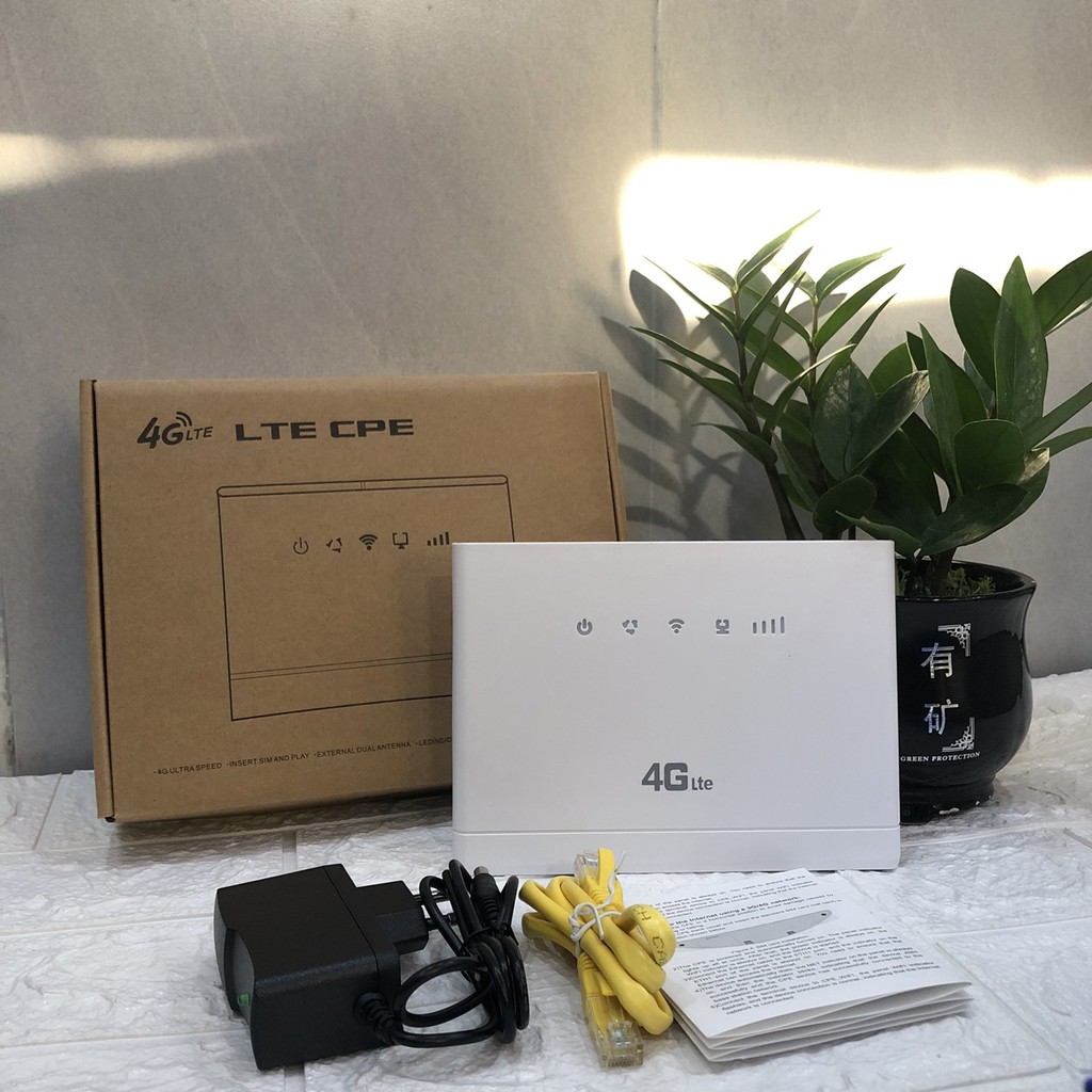 Bộ phát Wifi từ sim 3G/4G LTE 4G CPE – CP108 tốc độ 300Mbps - Hỗ Trợ 32 User-Hàng chính hãng | BigBuy360 - bigbuy360.vn