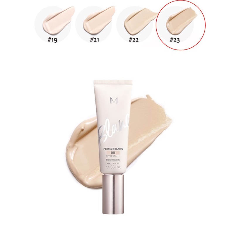 M Hoàn hảo Blanc BB SPF50 + PA +++, 40ml