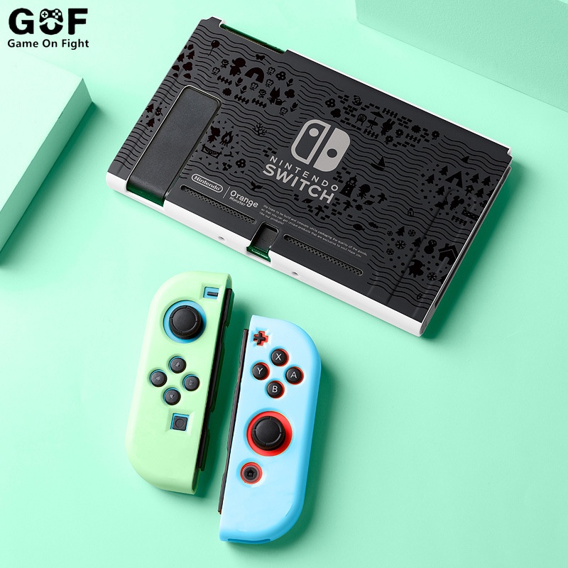Vỏ Bảo Vệ Bằng pu Mềm Nhám Hình Động Vật Cho Máy Chơi Game nintendo switch