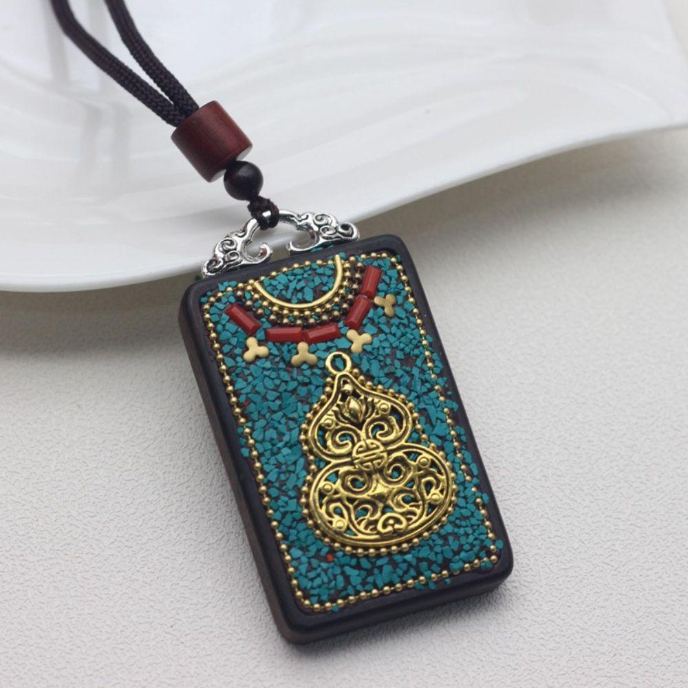 ANEMONE Vòng cổ Mặt Tượng Phật Thangka Độc Đáo Thời Trang Cho Nam Nữ