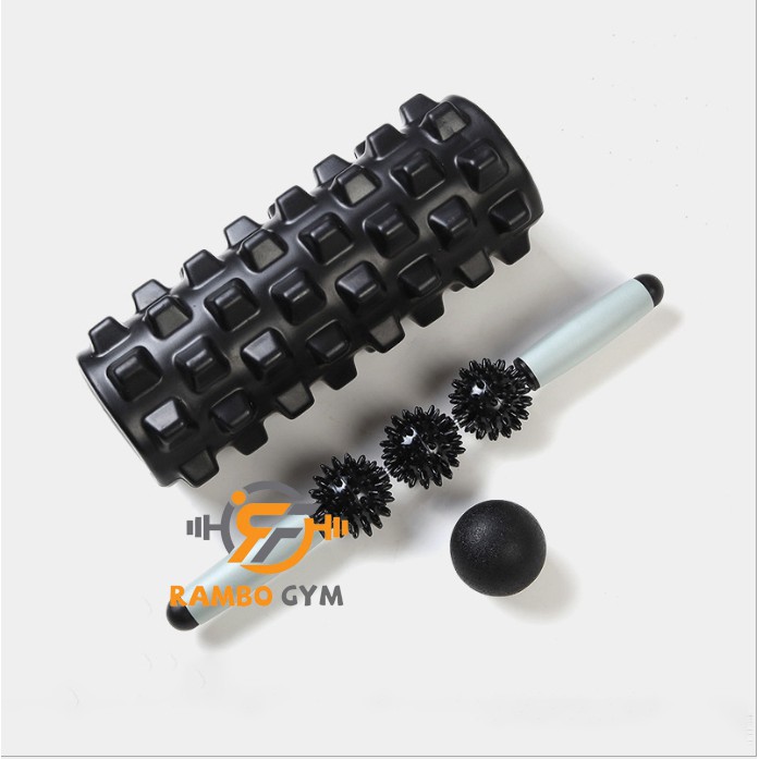 Tập thể dục lành mạnh Foam roller - ống lăn giãn cơ