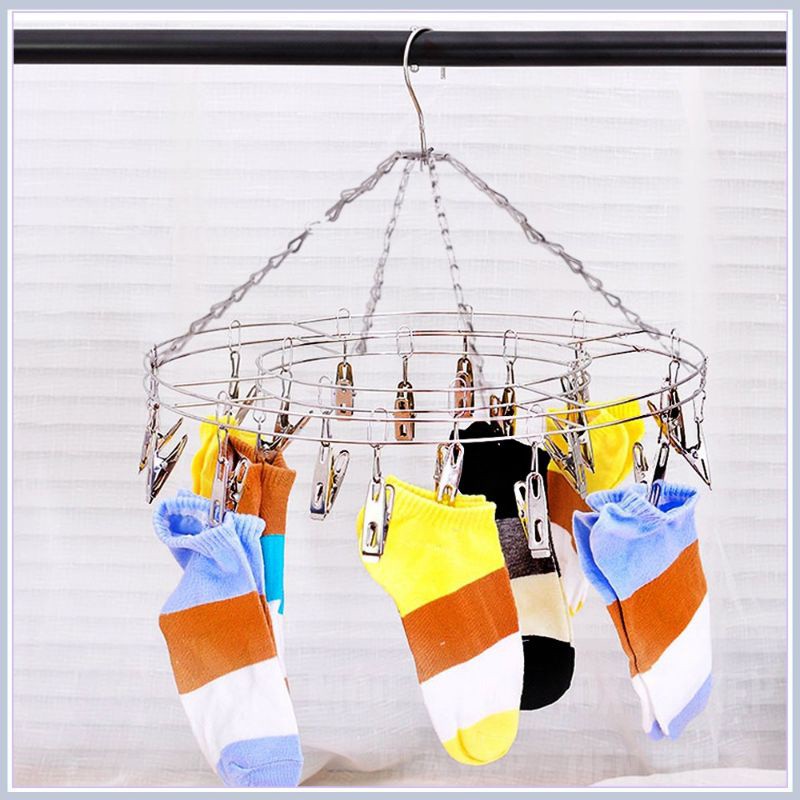 Móc trùm inox 20 kẹp chính hãng