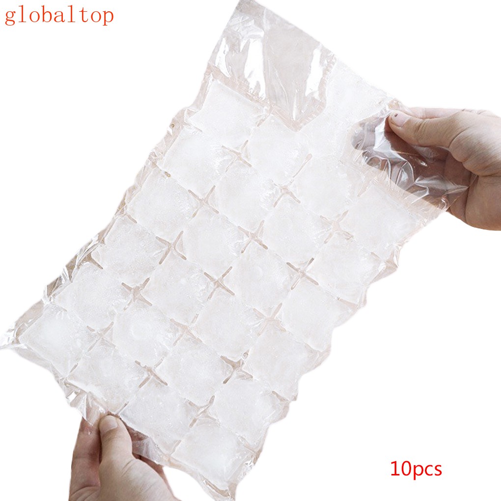 Bộ 10 túi đựng nước làm đá sử dụng một lần tiện dụng