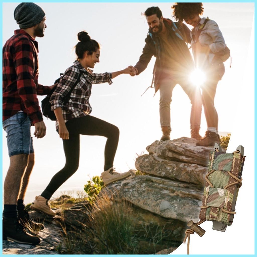 Túi Đựng Tạp Chí Molle Có Vòng Đệm Gắn Lưng Có Thể Điều Chỉnh Chắc Chắn