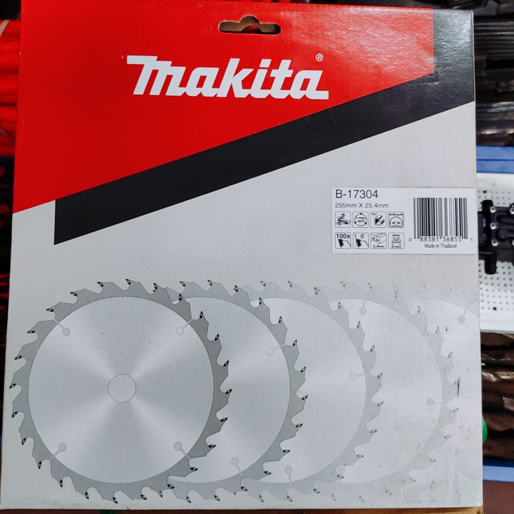 Lưỡi cưa nhôm hệ hợp kim 100 răng Makita B-17304 (255x100Tx25.4)