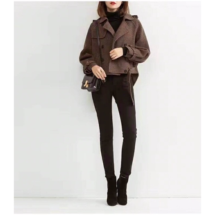 Áo khoác dạ nữ cao cấp kiểu dáng phong cách QCNP3536