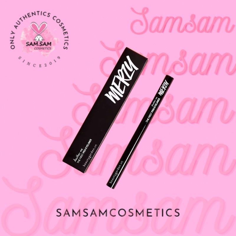 Bút kẻ mắt lâu trôi Merzy Another Me The First Pen Eyeliner, Perfect Fixing