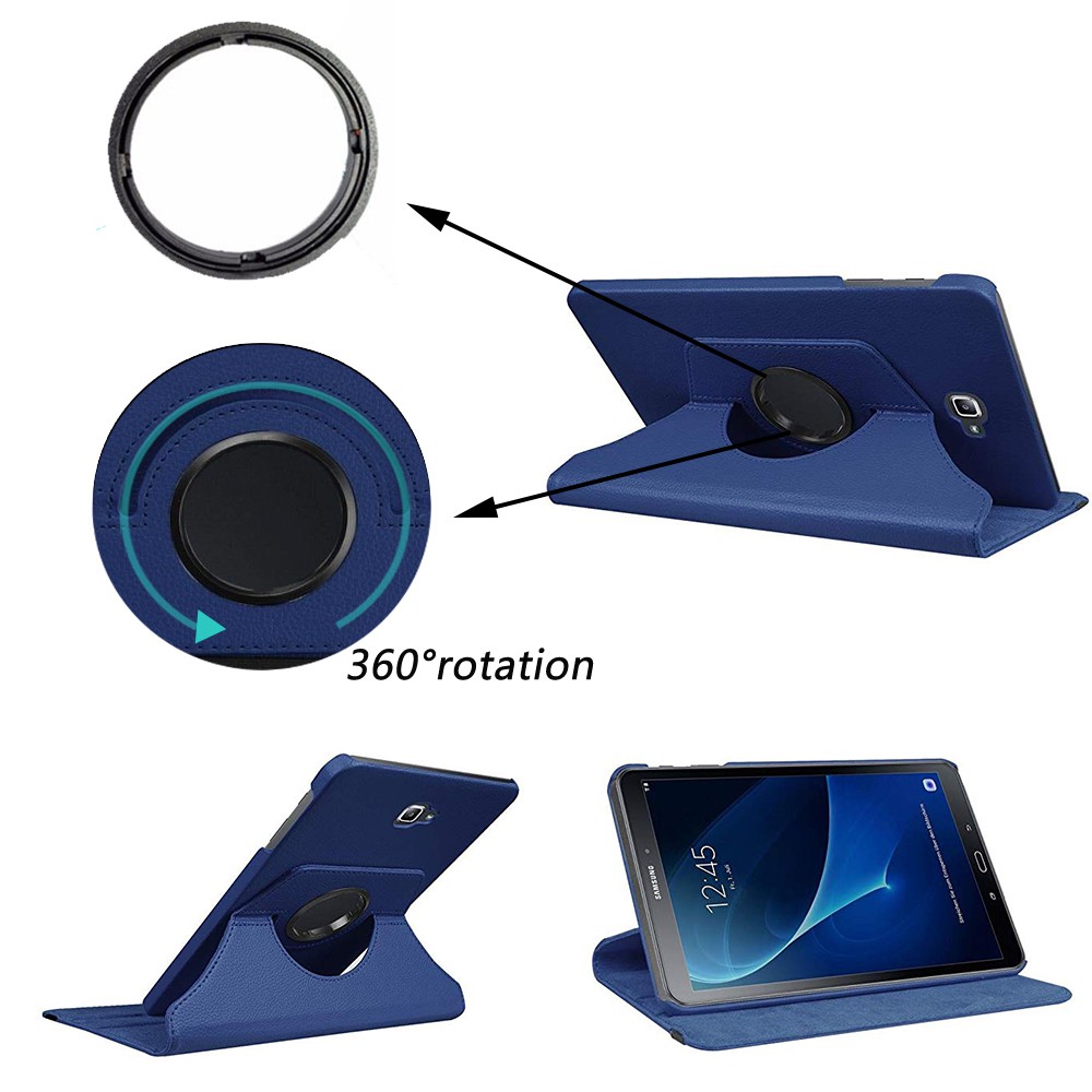 Bao da máy tính bảng có thanh đứng xoay 360 độ cho Samsung Galaxy Tab A A6 10.1 2016 T580 T585 T587
