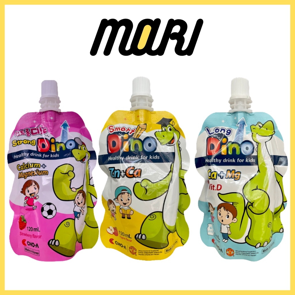 Nước uống bổ sung dinh dưỡng Smart Dino/Long Dino/Strong Dino 120ml