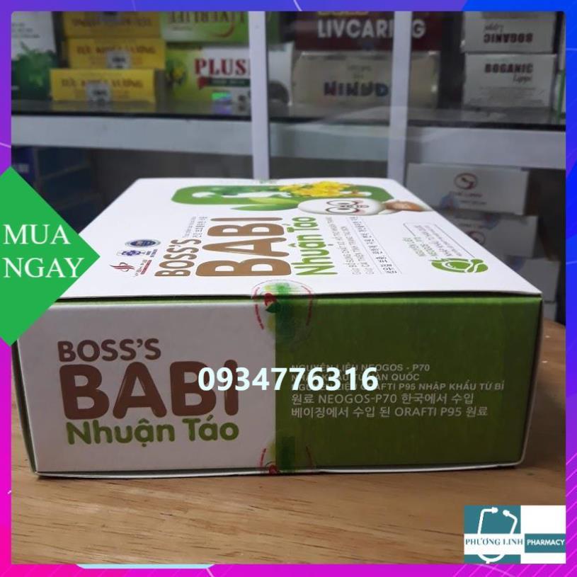 Gel nhuận táo BOSS'S BABI bổ sung chất xơ, cải thiện táo bón